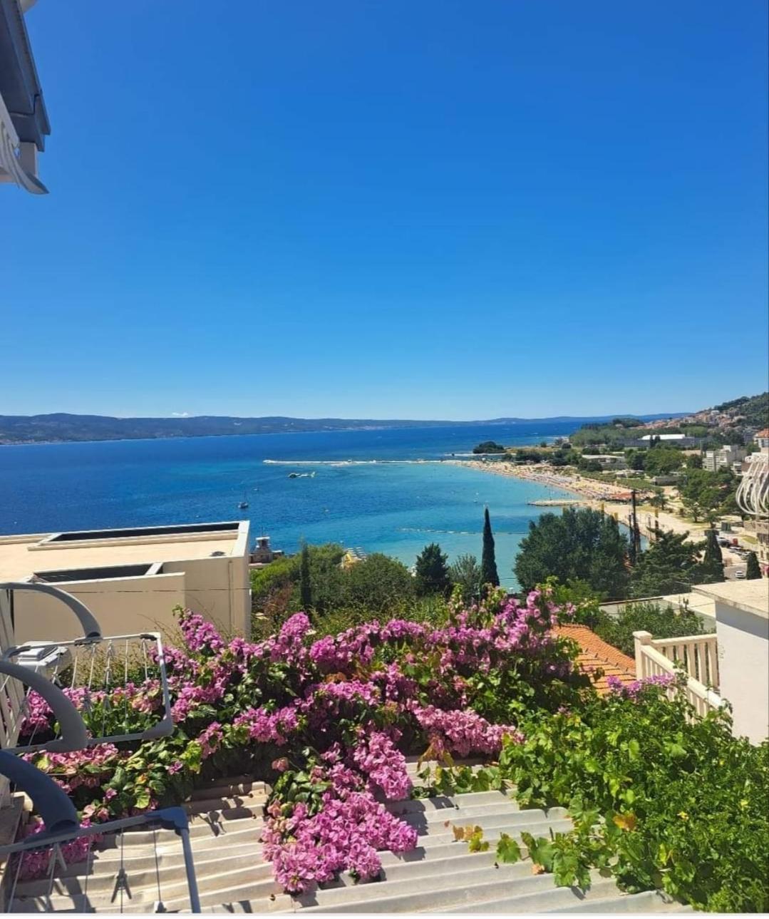 Apartment In Omis With Sea View, Balcony, Air Conditioning, Wi-Fi Exterior photo