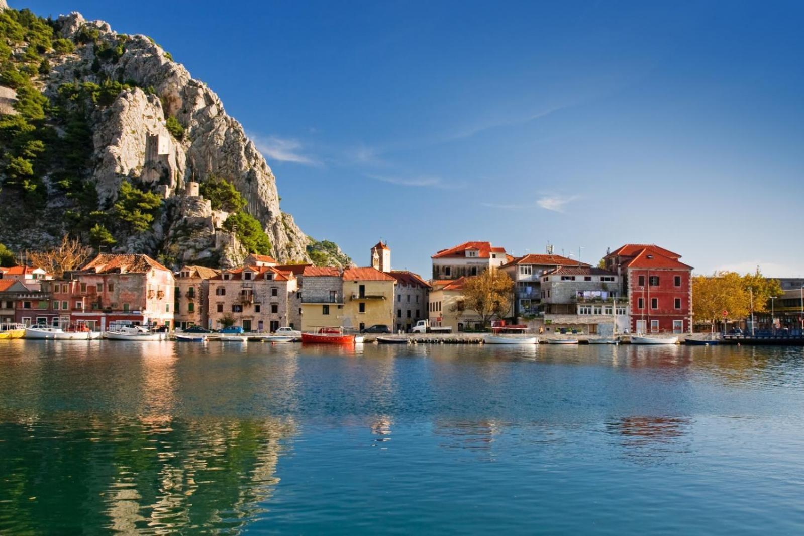 Apartment In Omis With Sea View, Balcony, Air Conditioning, Wi-Fi Exterior photo